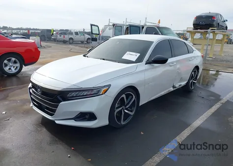 2022 Honda Accord Sport z USA, uszkodzony, nr VIN 1HGCV1F37NA037894
